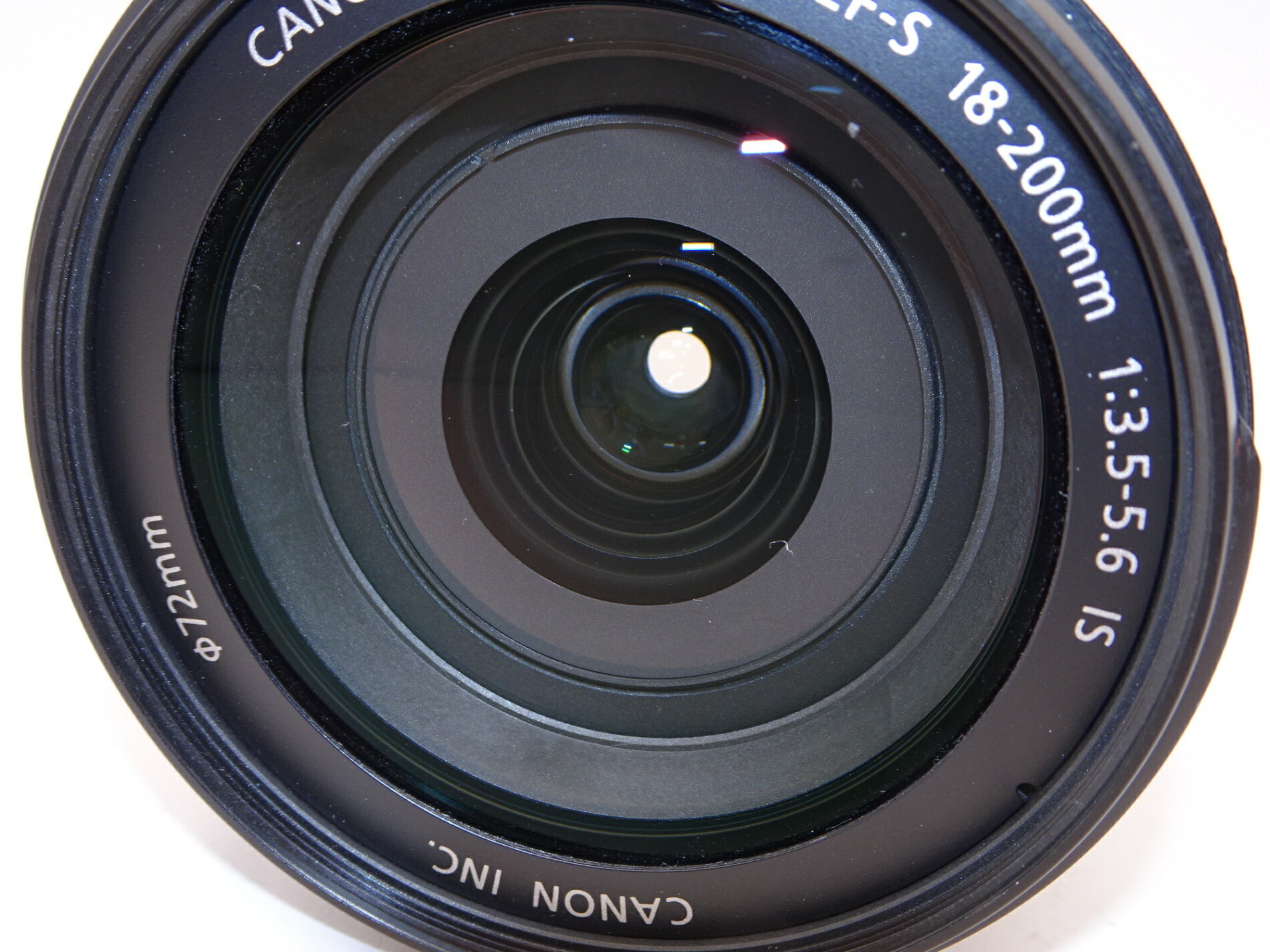 外観特上級】Canon 望遠ズームレンズ EF-S18-200mm F3.5-5.6 IS APS-C対応