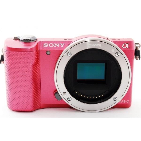 楽天市場】【中古】 ソニー SONY α5000 レンズキット ピンク 美品 自