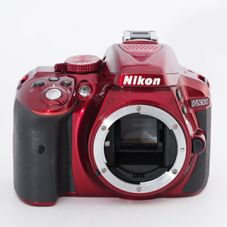 楽天市場】Nikon ニコン デジタル一眼レフカメラ D5300 レッド ボディ