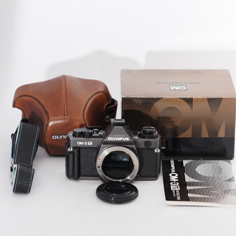 楽天市場】OLYMPUS オリンパス OM-3Ti Black チタン ブラック 35mm SLR