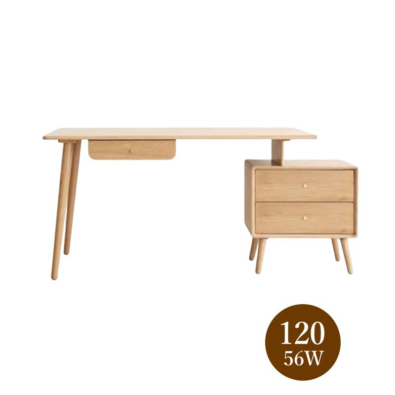 楽天市場】【P5倍☆28日23:59まで】ワークデスク 引き出し付き