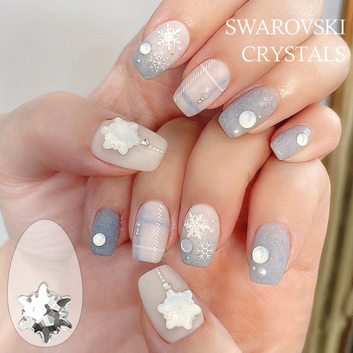 楽天市場】スワロフスキー エーデルワイス ストーン (6色) #2753