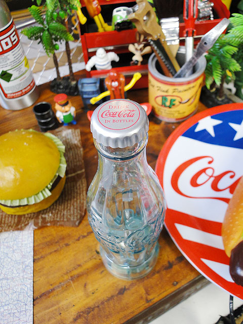 楽天市場】コカ・コーラ 1910's コンツアーボトル ボトルオープナー