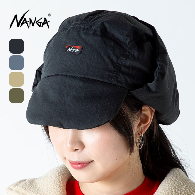 楽天市場】ナンガ ヒノックリップストップダウンイヤーフラップ