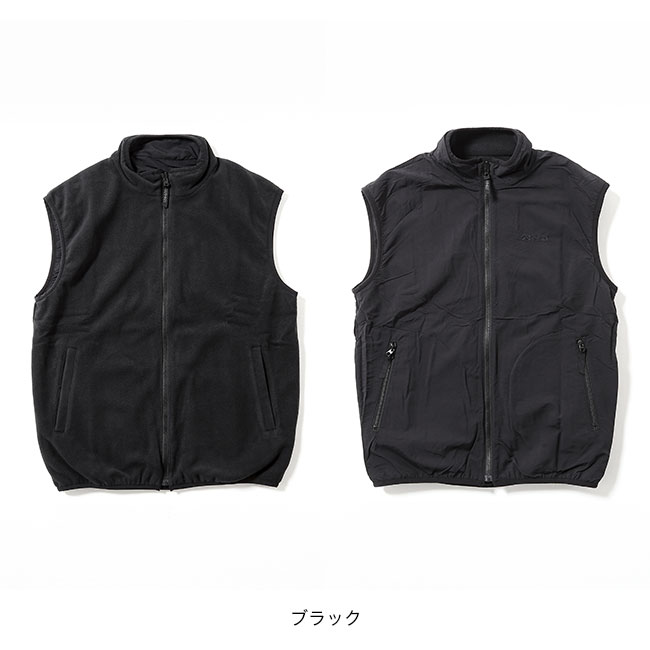 楽天市場】グラミチ リバーシブルフリースベスト GRAMICCI REVERSIBLE