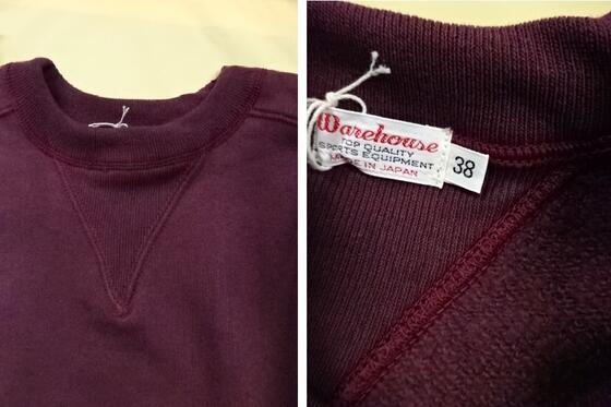 楽天市場】WAREHOUSE Lot.404フリーダムスリーブクルーネック両V