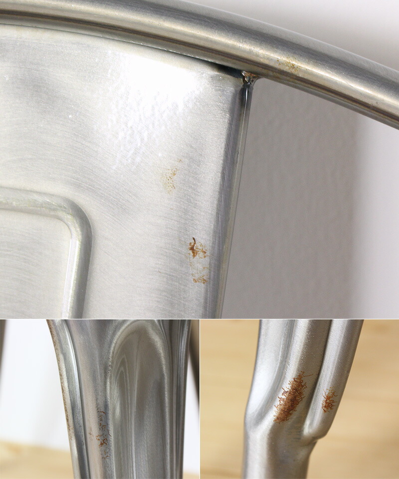 楽天市場】【土日祝も発送】 ダイニングチェア 2脚セット シルバー