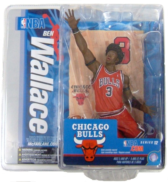 楽天市場】ベン・ウォレス マクファーレンNBA 12 (ブルズ/レッド