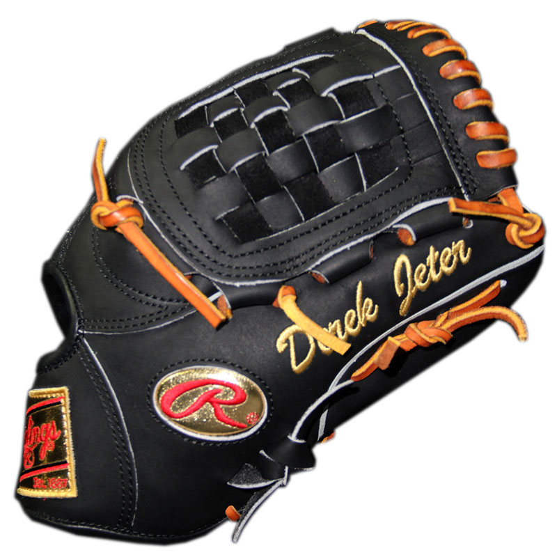 楽天市場】デレク・ジーター 直筆サイングローブ スタッツ刺繍入り