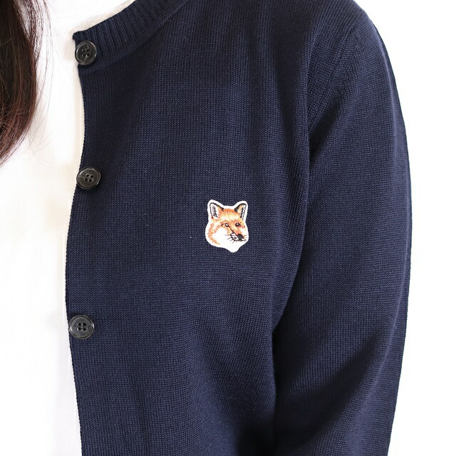 楽天市場】メゾンキツネ Maison kitsune カーディガン ニット セーター