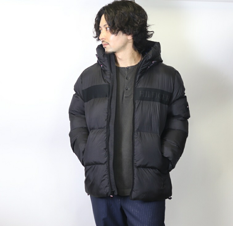 楽天市場】トミーヒルフィガー 中綿 ジャケット パーカーナイロン
