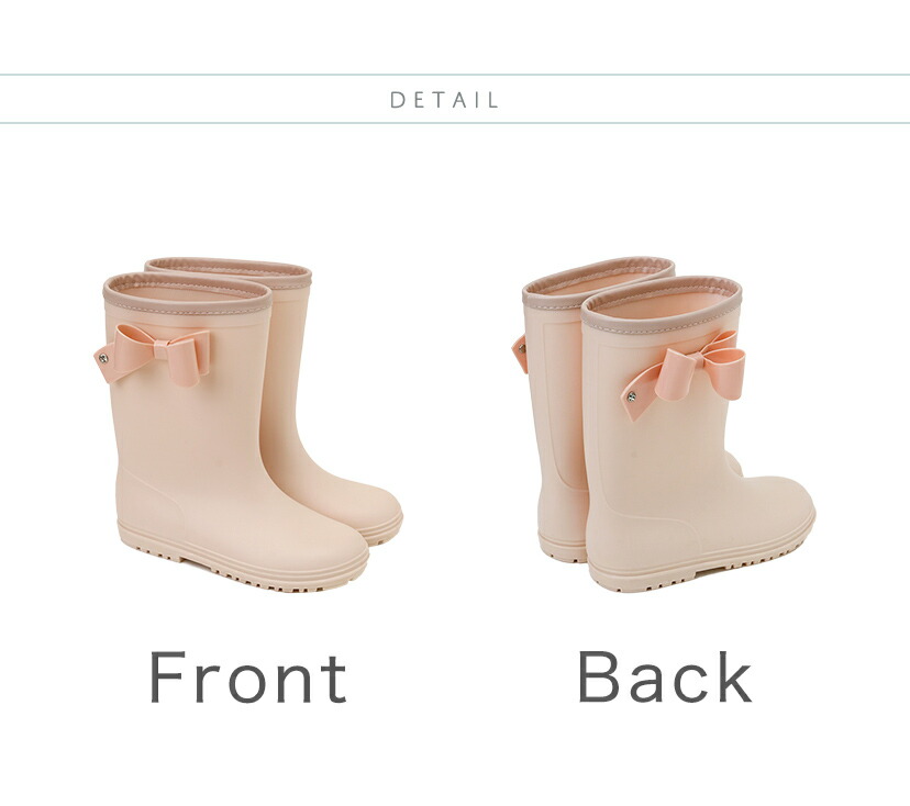 楽天市場】キッズ長靴【送料無料 超目玉】 レインブーツ サイドリボン