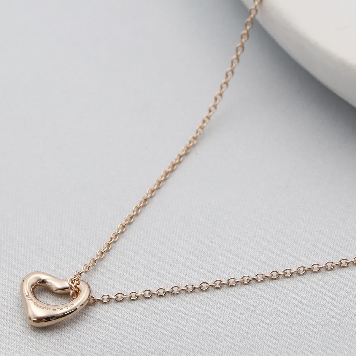 楽天市場】ティファニー ネックレス ゴールド ペンダント エルサ