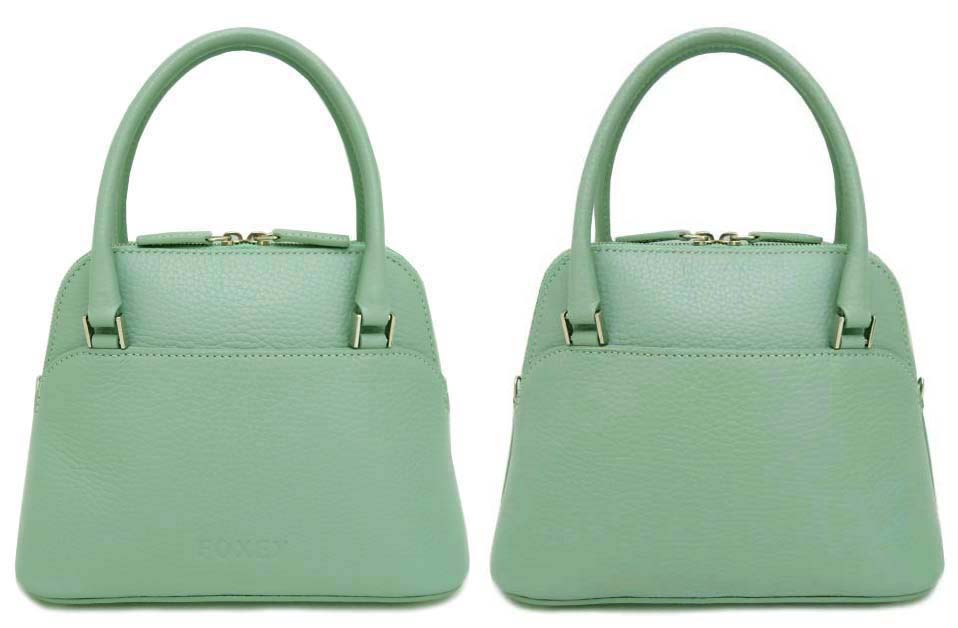 楽天市場】FOXEY Bag ”Macaron Nouveaux” 38456 レザー グリーン