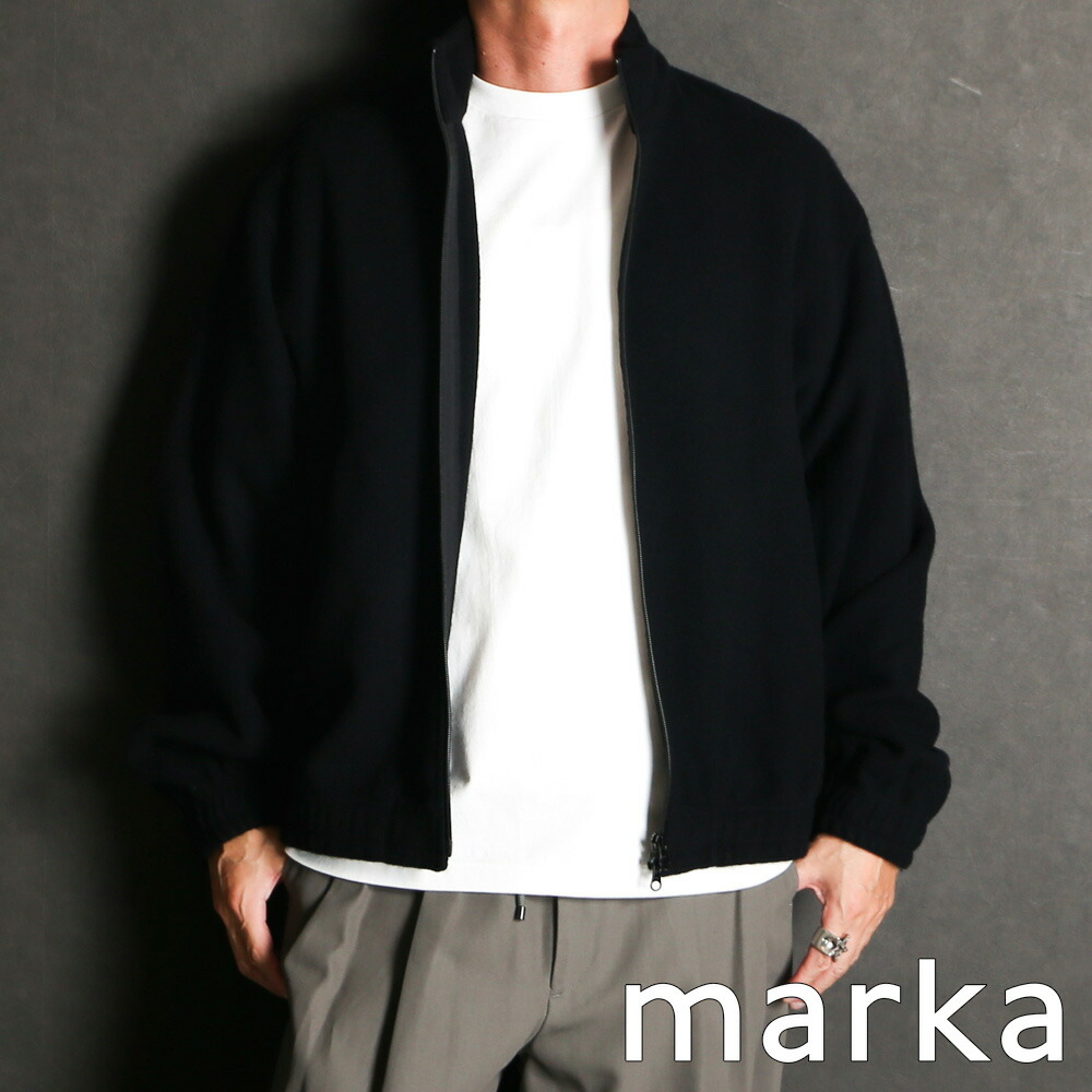 楽天市場】【marka/マーカ】TRACK JACKET - BLACK / スーパー130s