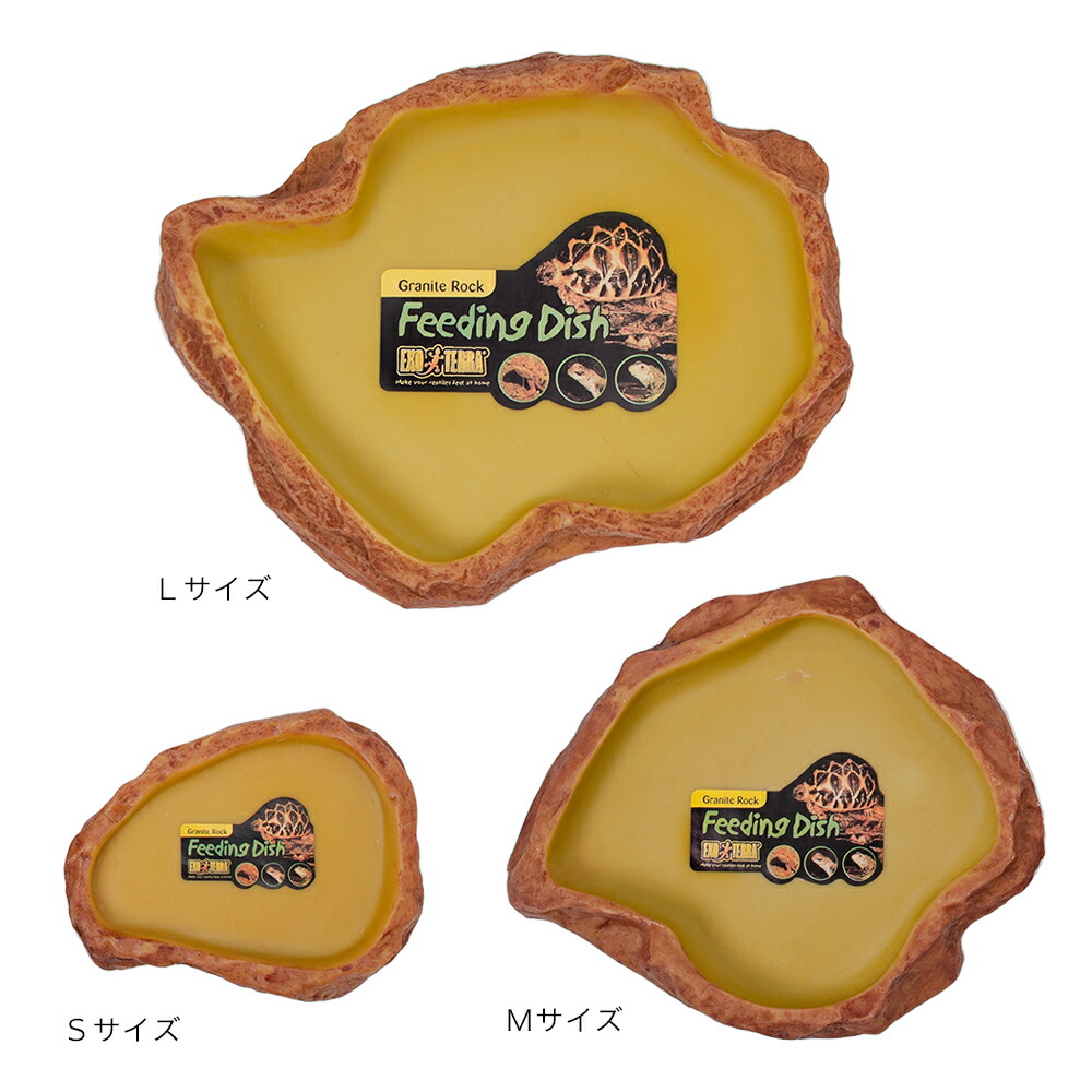 楽天市場】GEX エキゾテラ フィーディングディッシュ S 爬虫類 餌