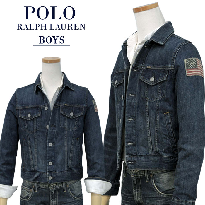 楽天市場】POLO by Ralph Lauren Boy's定番デニムジャケットラルフ