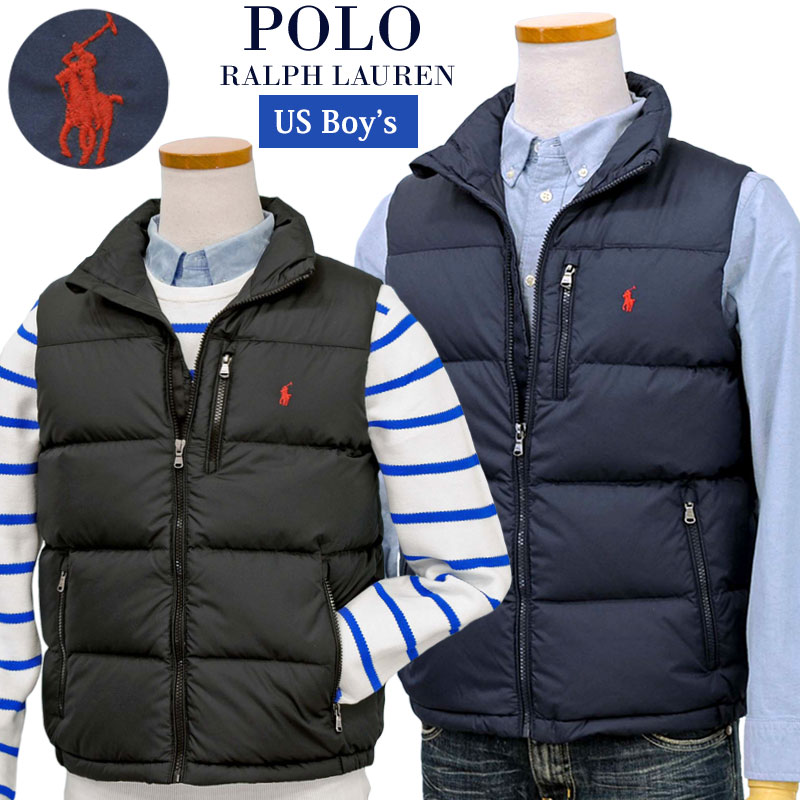 楽天市場】POLO by Ralph Lauren Boy's ラルフローレン ダウンベスト