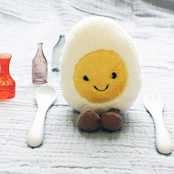 楽天市場】ジェリーキャット Boiled Egg 【ファーストトイ ぬいぐるみ