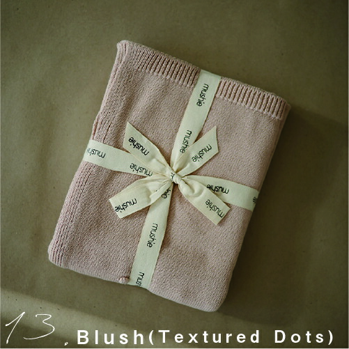 楽天市場】Mushie ムシエ Knit blanket 100%オーガニックコットン