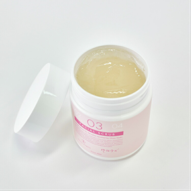 楽天市場】フェイシャルスクラブ 佐伯チズ チズアンゼル スクラブ 佐伯