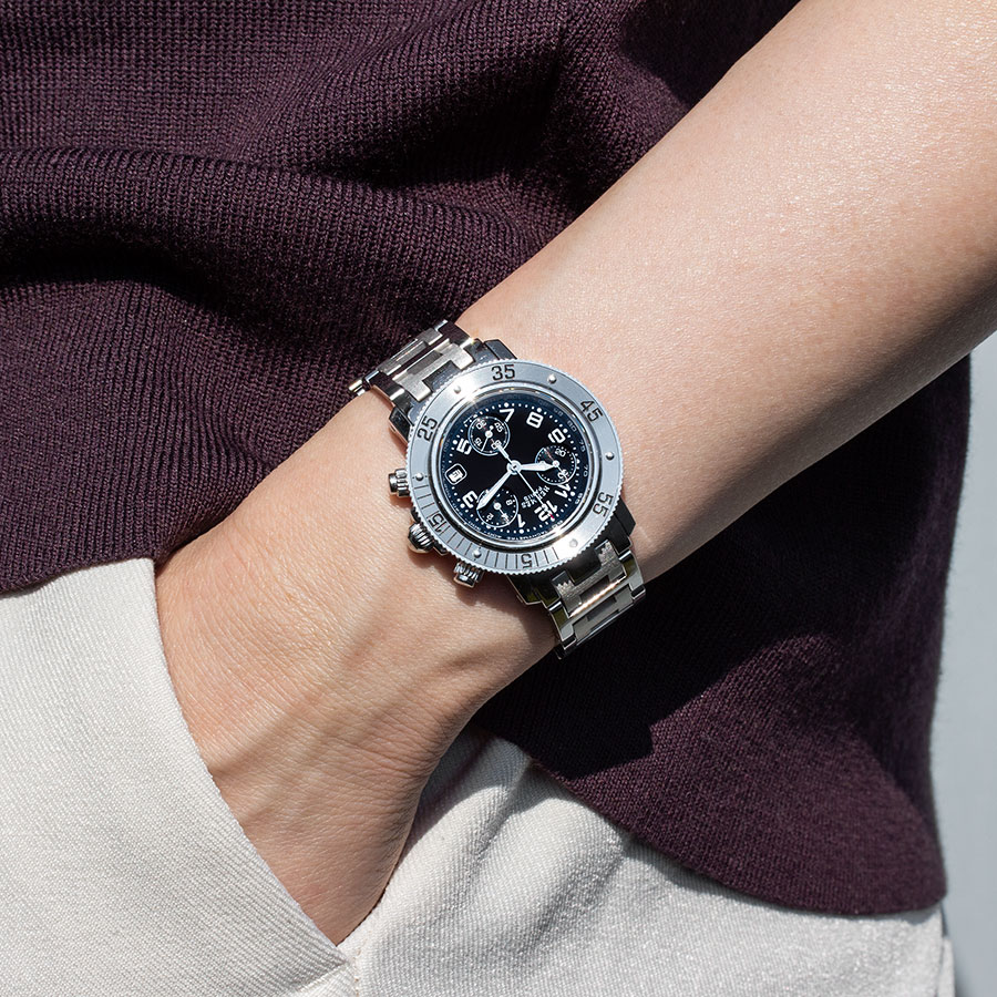 楽天市場】エルメス クリッパー ダイバー クロノグラフ Ref.CL2.310