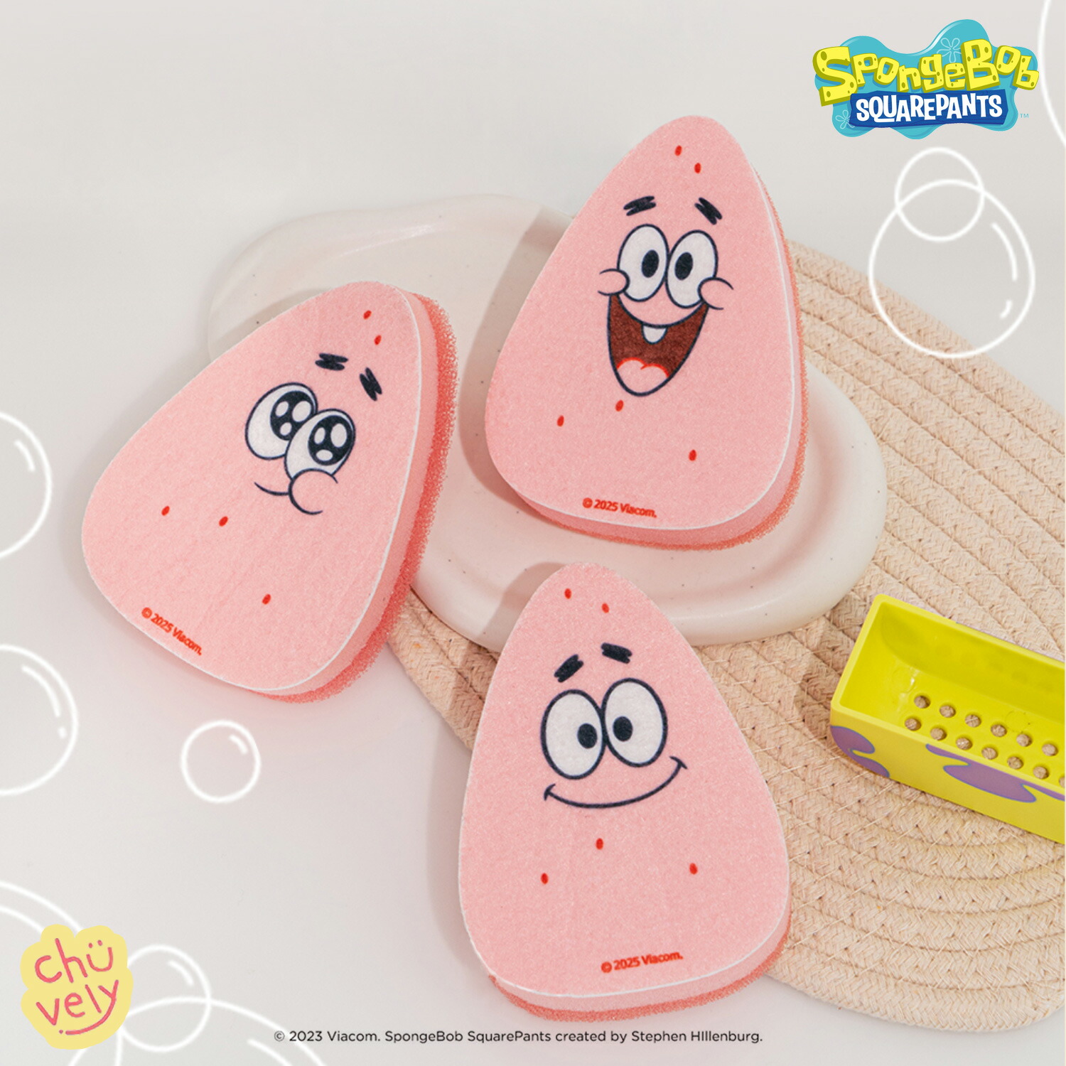 楽天市場】スポンジ・ボブ × パトリック・スター キッチンスポンジ