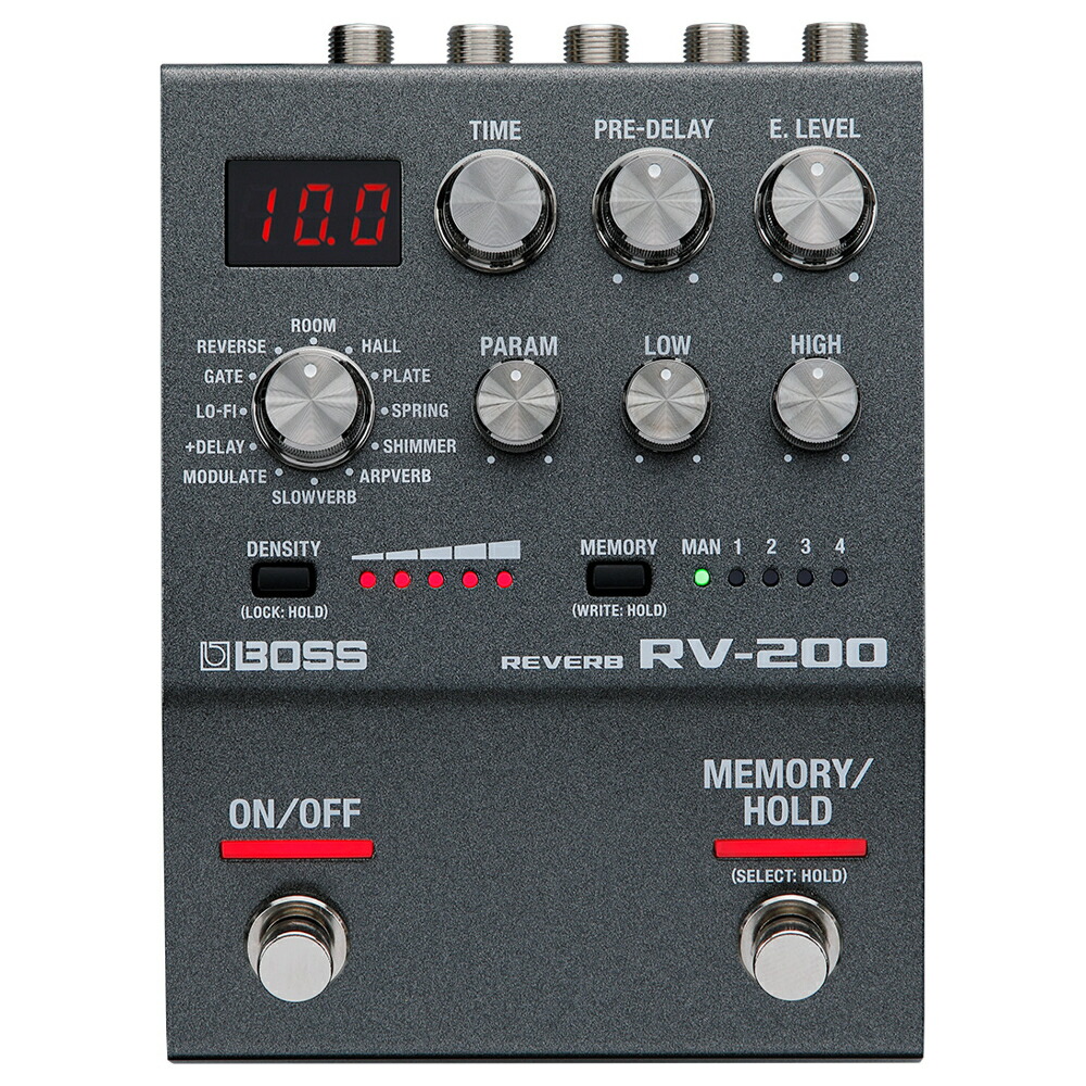 楽天市場】boss ボス デジタル リバーブ digital reverb rv 5の通販