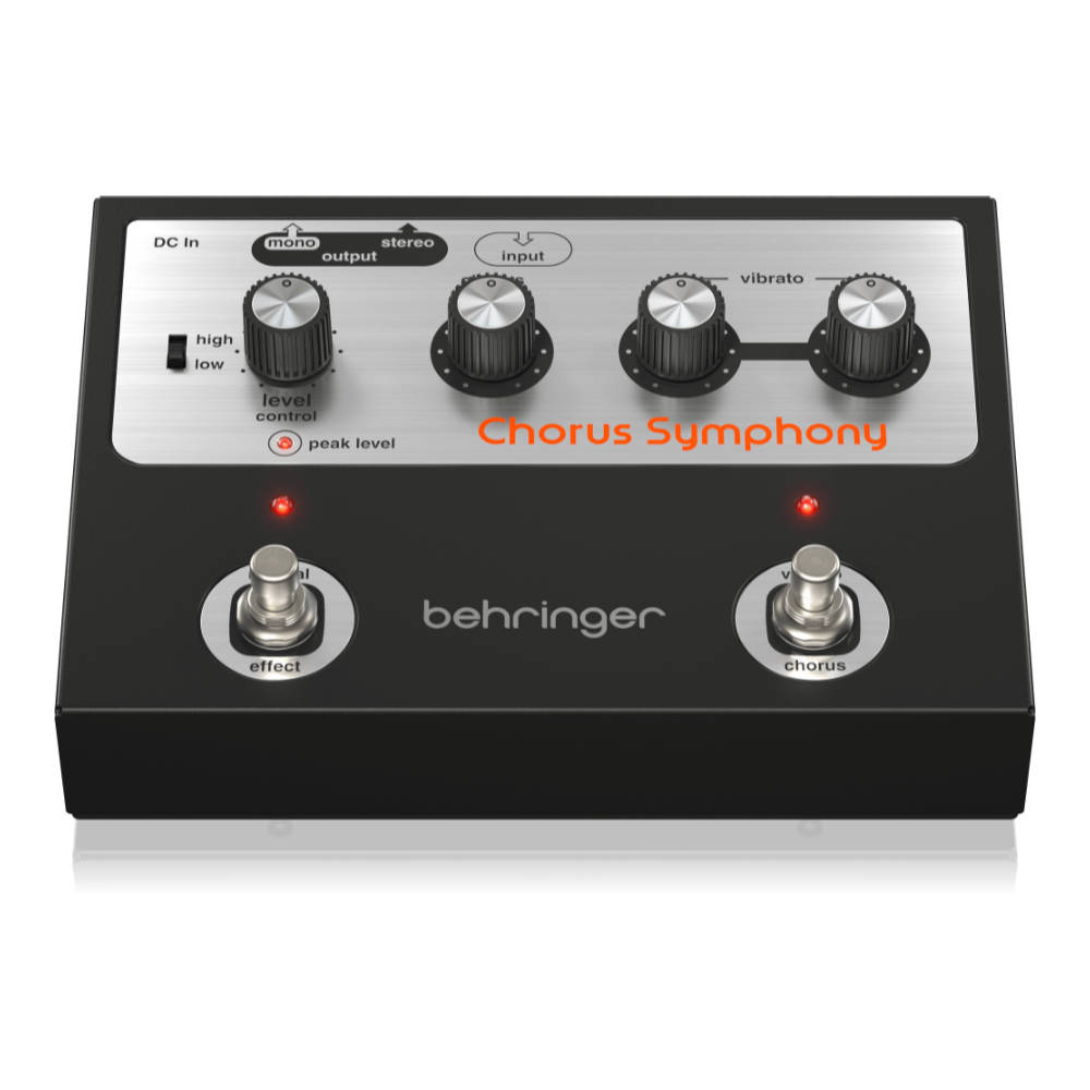 楽天市場】エフェクター BEHRINGER CHORUS SYMPHONY ビブラート