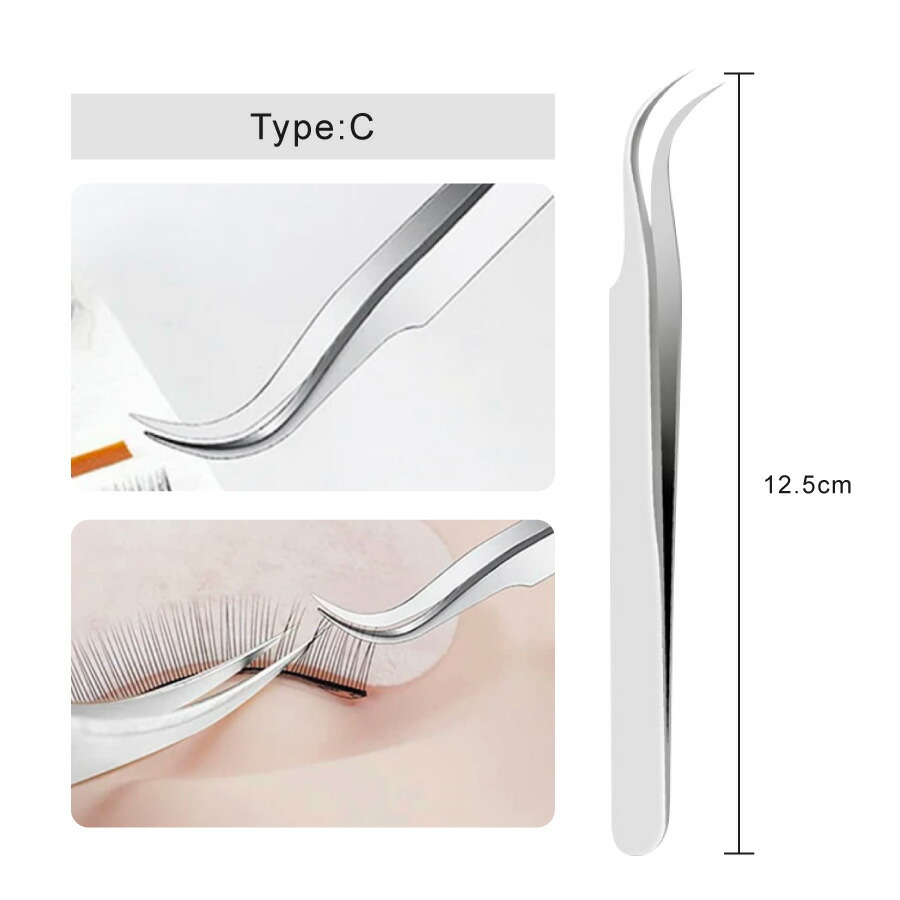 楽天市場】ツイーザー まつげエクステ 毛抜き マツエク まつ毛エクステ