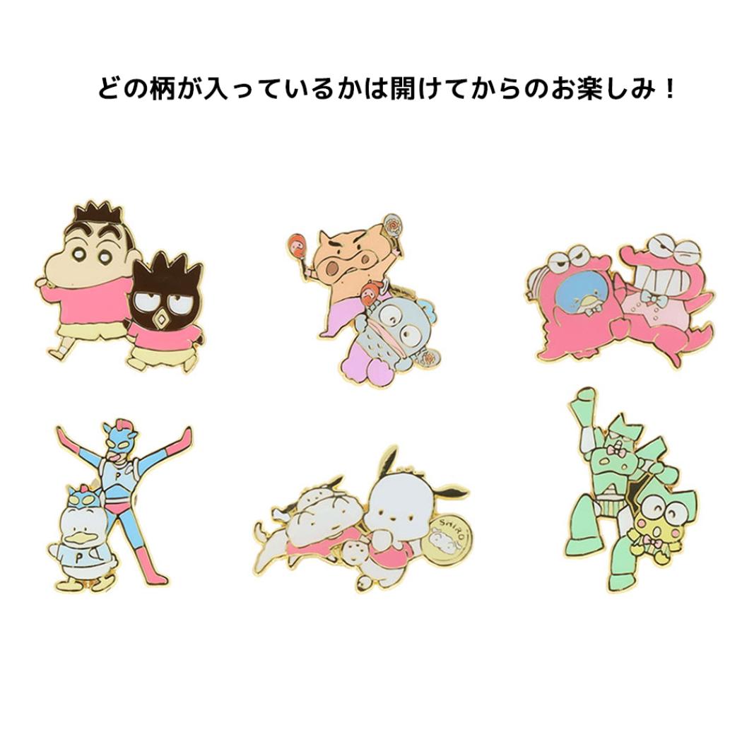楽天市場】クレヨンしんちゃんxサンリオキャラクターズ ピンズ