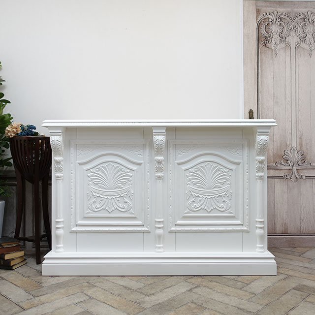 楽天市場】輸入家具 カウンターテーブル レジカウンター ヴィンテージ