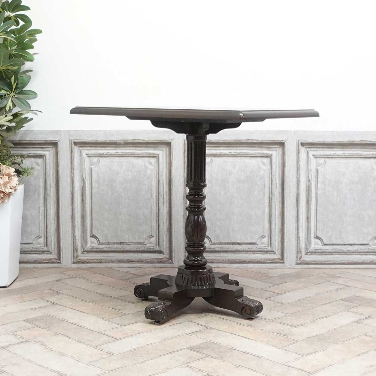 楽天市場】輸入家具 サイドテーブル アンティーク カフェテーブル