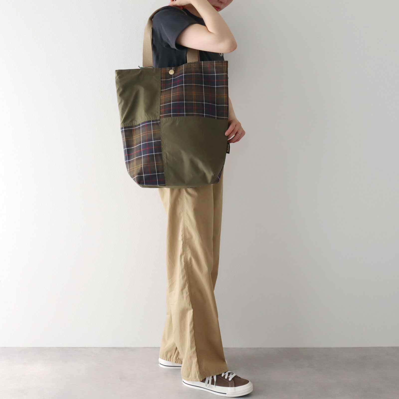 楽天市場】バブアー トランスポート パッチワーク トートバッグ PC