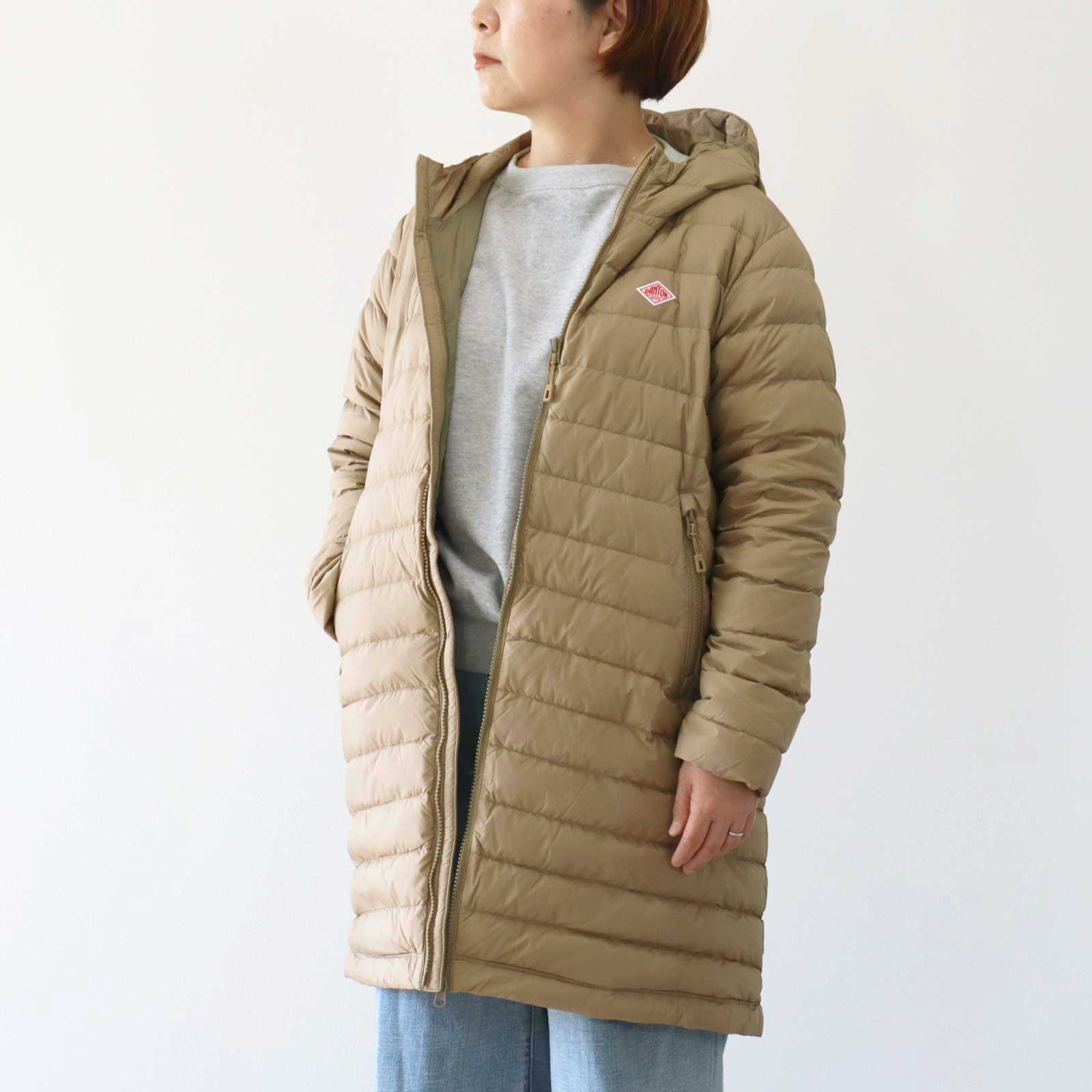 楽天市場】XS-Mサイズ ダントン ナイロンタフタ ミドル ダウン フード