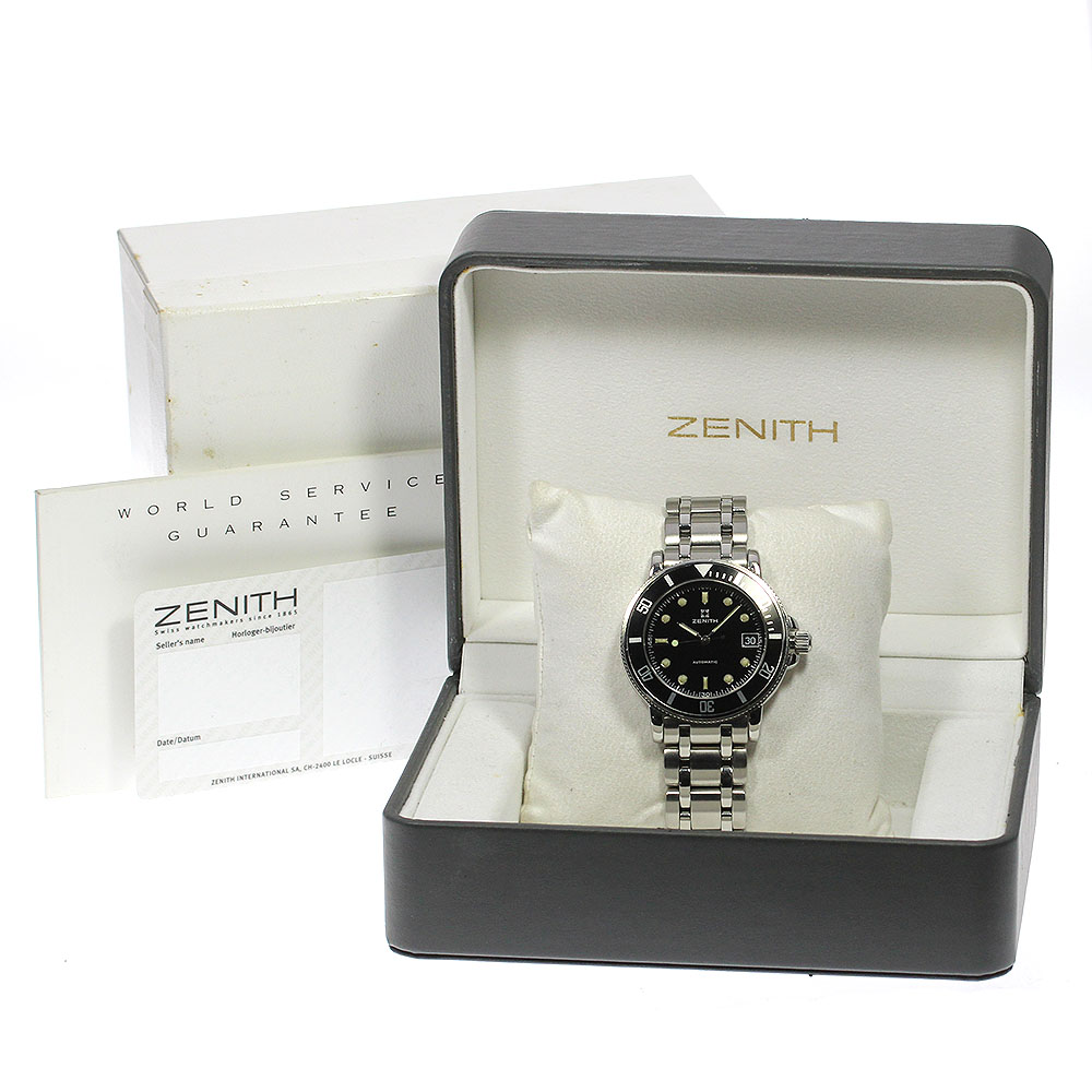 楽天市場】訳あり ゼニス ZENITH 02.0370.467 レインボー デイト 自動