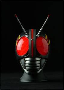 楽天市場】RMW 023 仮面ライダーBLACK 1/2スケールマスク メディコム