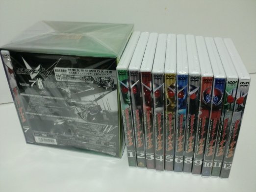 楽天市場】仮面ライダーW（ダブル） DVD全12巻セット 新品