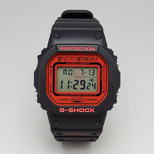 楽天市場】エヴァンゲリオン×G-SHOCK CASIO DW-5600 NERV ネルフモデル