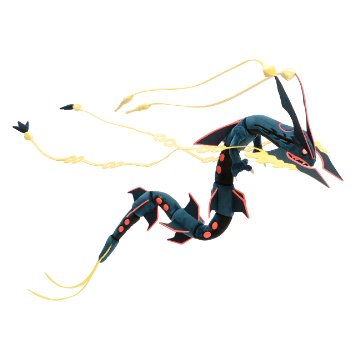 楽天市場】ポケモンセンターオリジナル ぬいぐるみ 黒いメガレックウザ