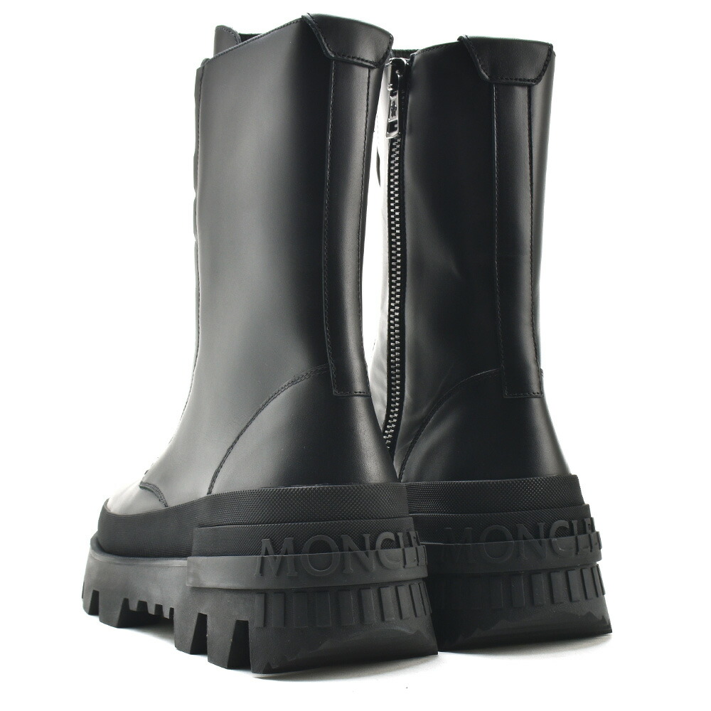 楽天市場】モンクレール ブーツ メンズ レースアップブーツ レザー