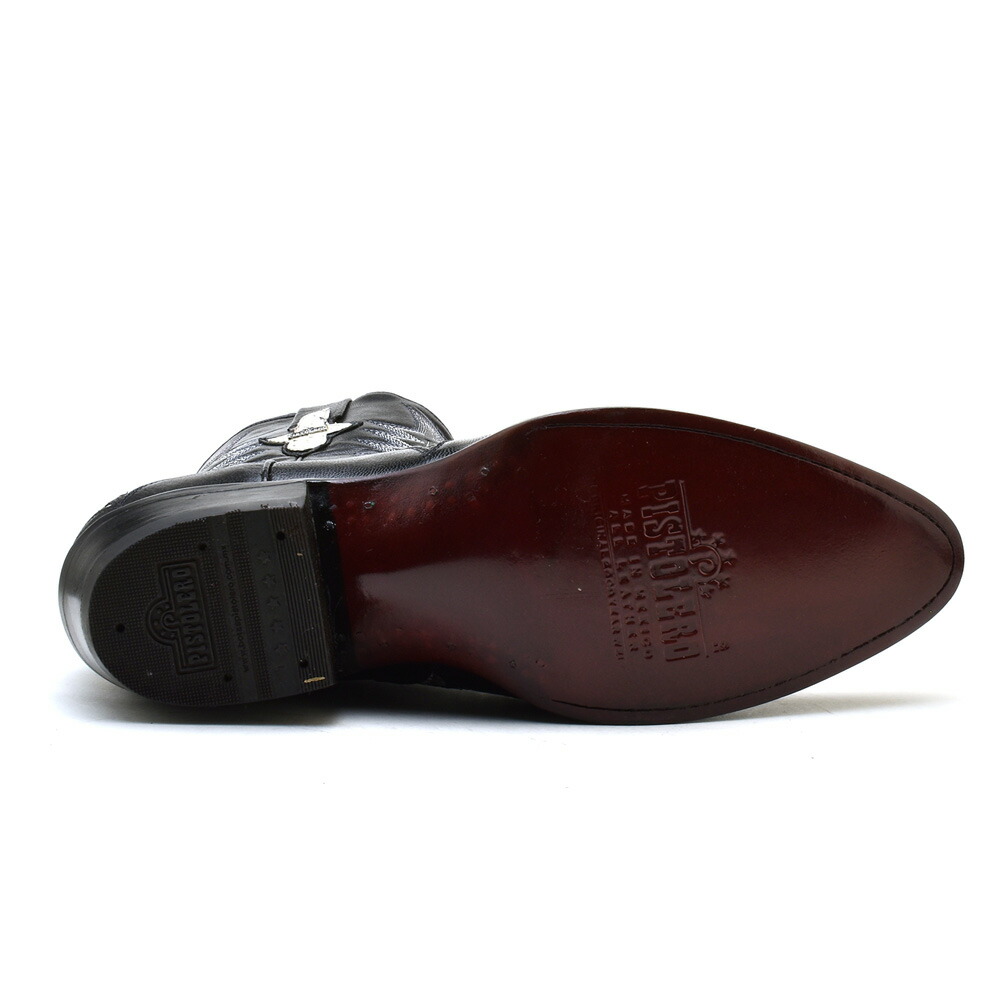 楽天市場】ピストレロ PISTOLERO 2124 ウエスタンブーツ ブラック ヘビ