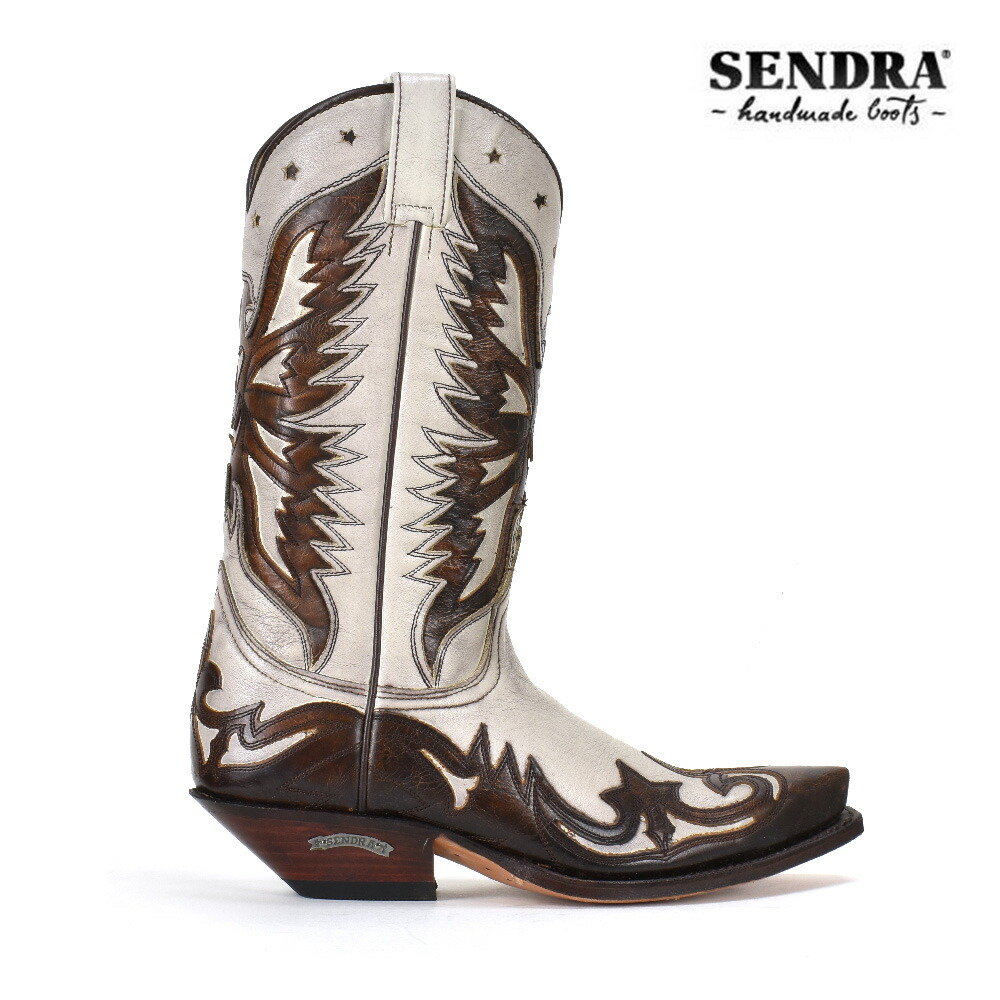 楽天市場】センドラ ウエスタンブーツ レディース ロングブーツ