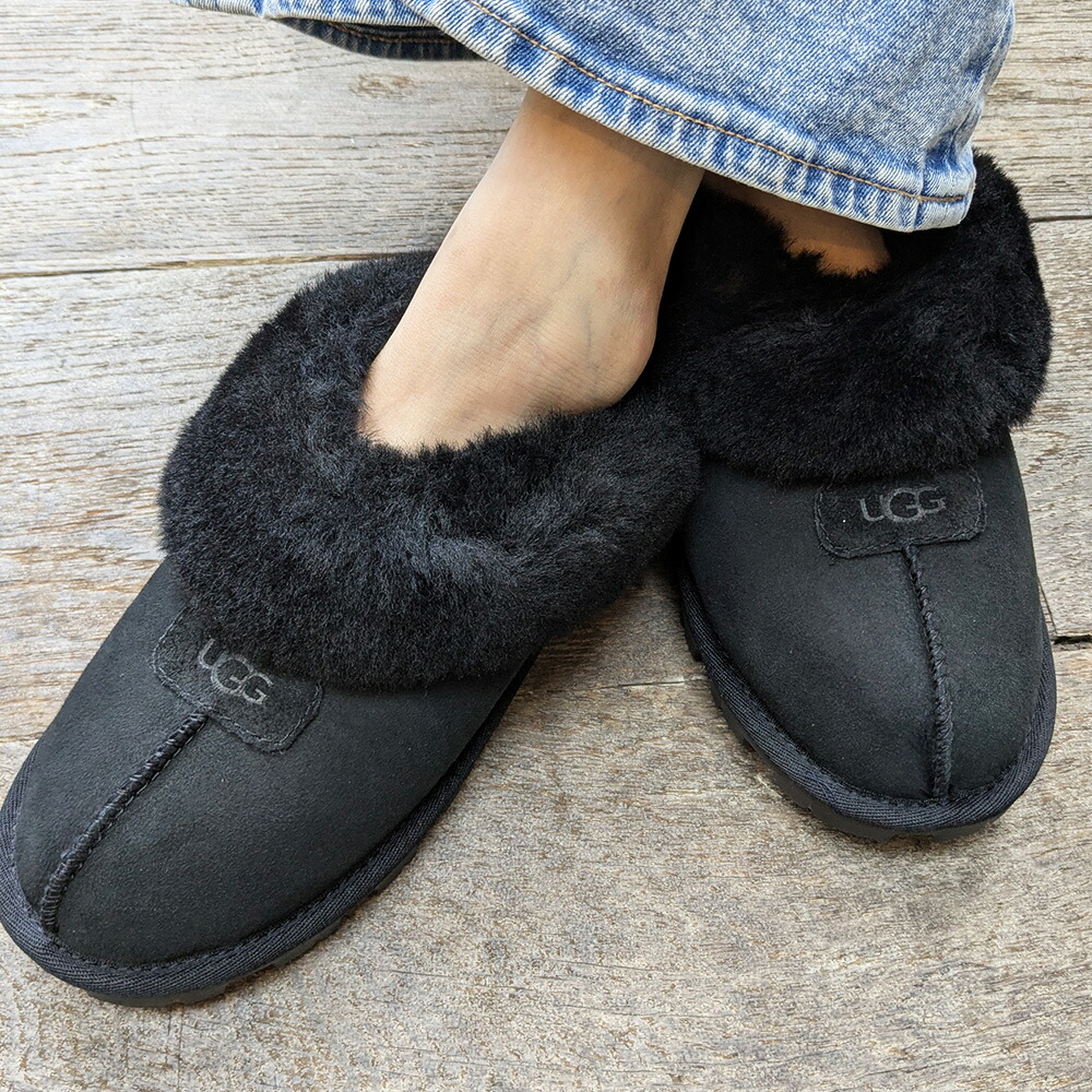 楽天市場】アグ コケット レディース サンダル ムートン サボ スリッパ