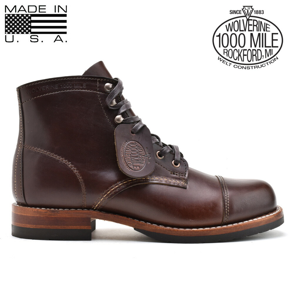 楽天市場】チペワ 6インチ ワークブーツ メンズ プレーントゥ ブーツ