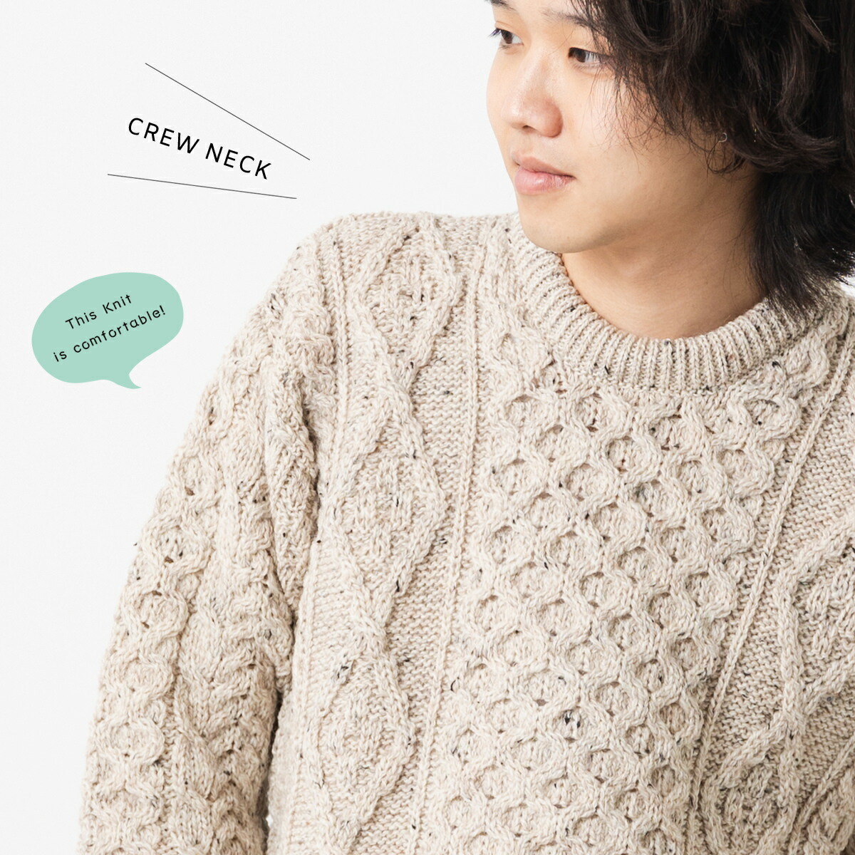 楽天市場】ARAN WOOLLEN MILLS ウールニット ユニセックス メンズ