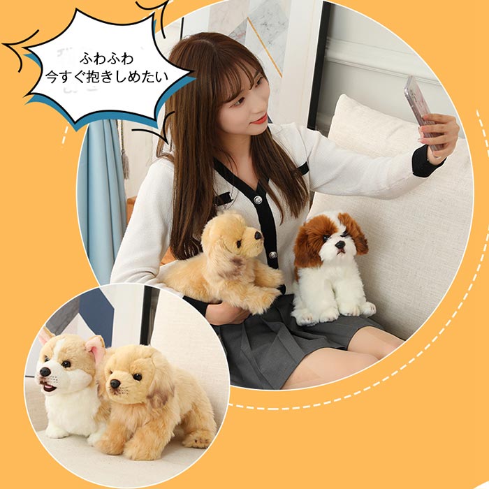 楽天市場】犬 ぬいぐるみ いぬ おもちゃ 癒しリアル 犬グッズ いぬ