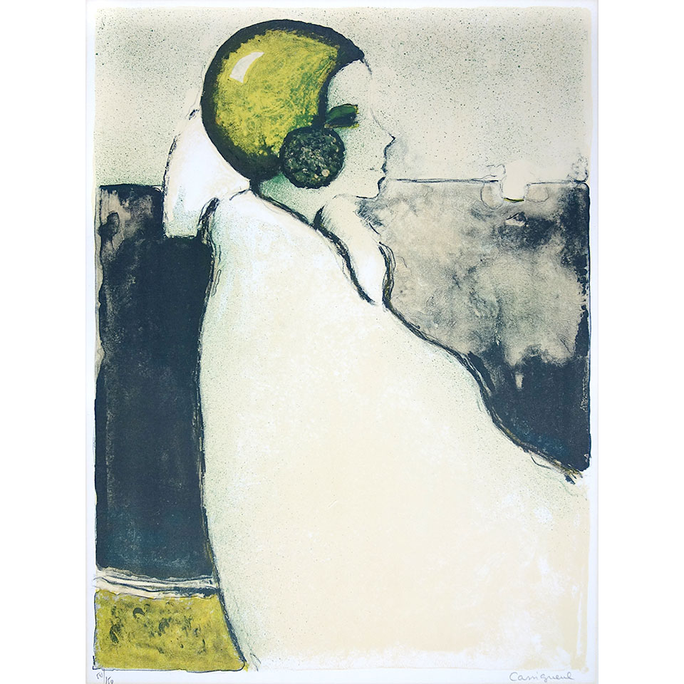 楽天市場】版画 カシニョール 「スイミングキャップNo.1」 リトグラフ