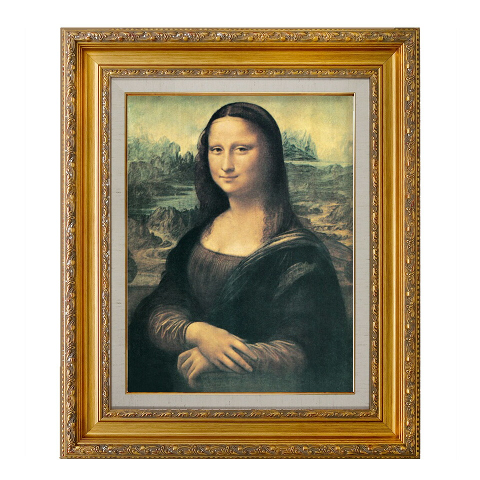 楽天市場】絵画 F6号 レオナルド・ダ・ヴィンチ ｢モナ・リザ｣ 複製画