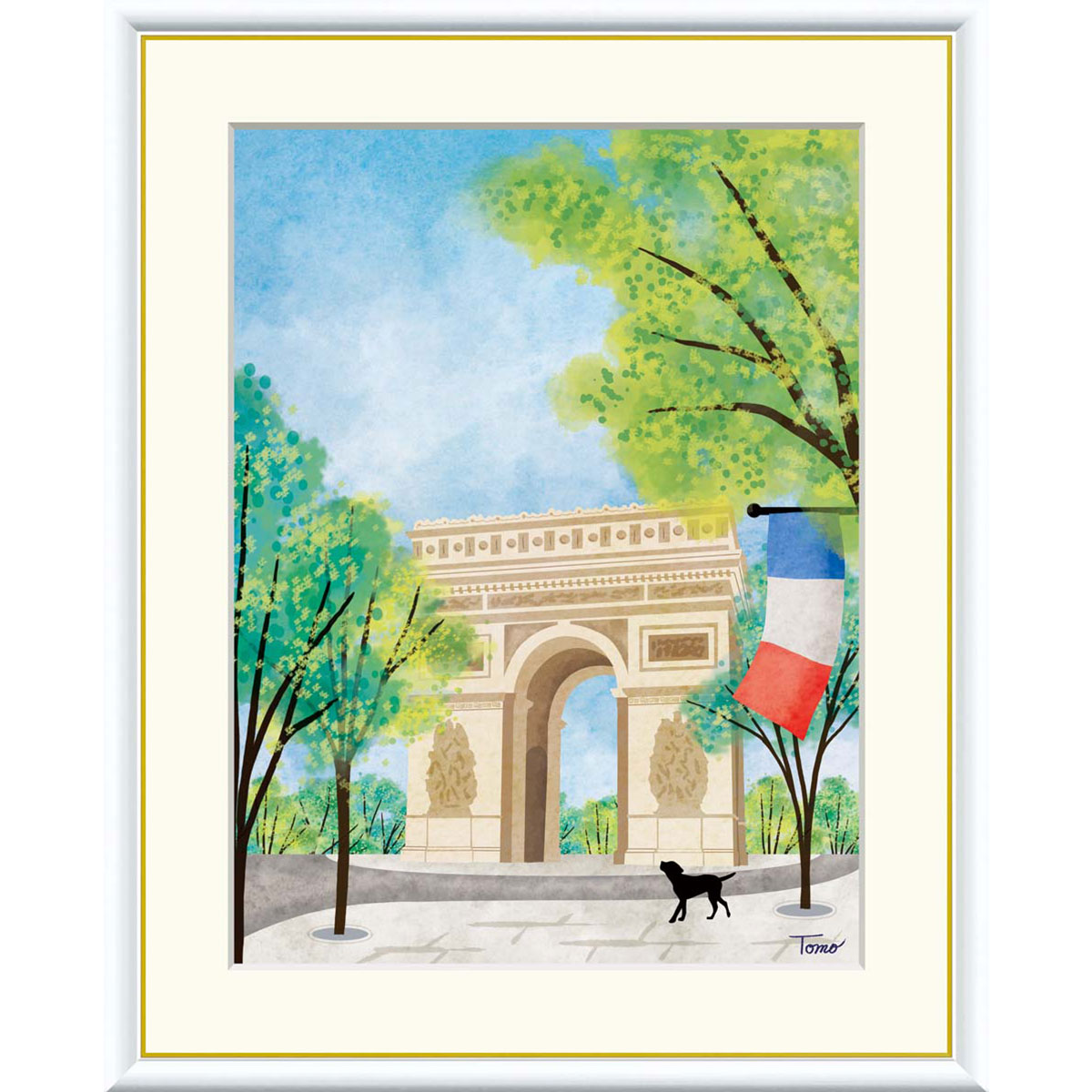 楽天市場】凱旋門（絵画｜アート・美術品・骨董品・民芸品）：ホビーの通販